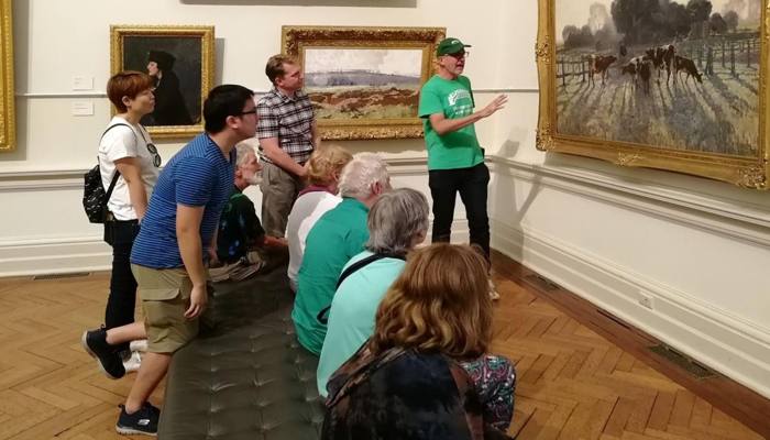 Guided tour at the Art Gallery